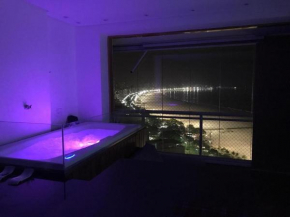 Maravilhoso Apto Vista Mar Jacuzzi Wi Fi Pé Areia